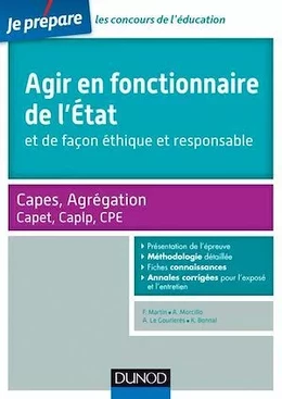 Agir en fonctionnaire de l'Etat et de façon éthique et responsable - Capes-Agreg-Capet...