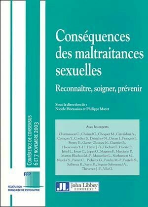 Conséquences des maltraitances sexuelles - Collectif Collectif Pradel - John Libbey