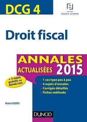 DCG 4 - Droit fiscal 2015 - Michel Lozato - Dunod