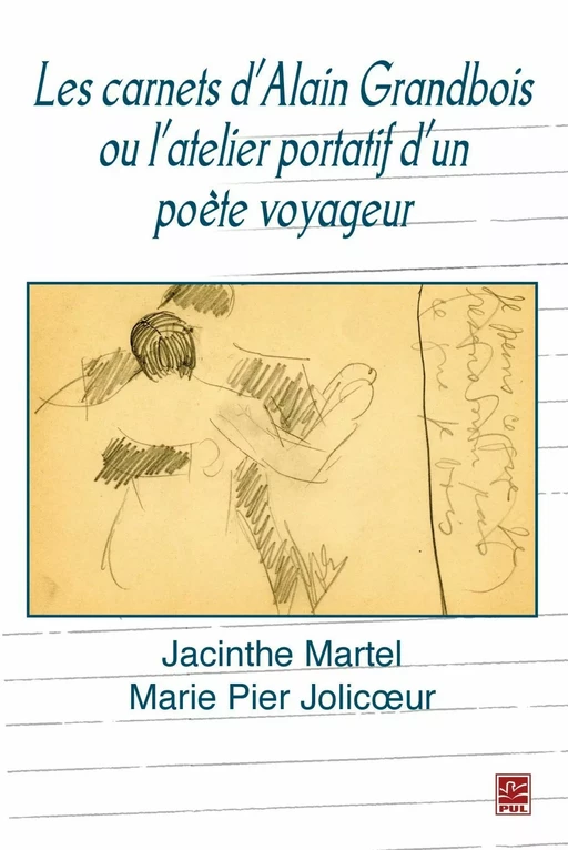 Les carnets d'Alain Grandbois ou l'atelier portatif d'un... - Pierre Martel, Marie Pier Jolicoeur - PUL Diffusion