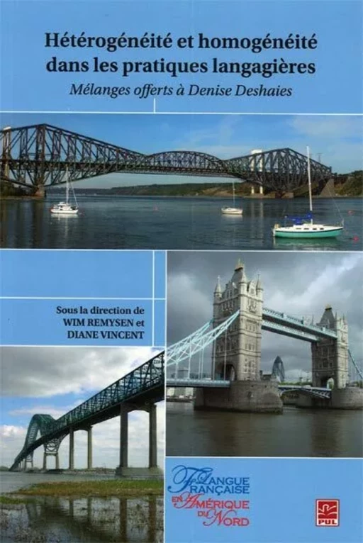 Hétérogénéité et homogénéité dans les pratiques langagières - Diane Vincent, Wim Remysen - Presses de l'Université Laval