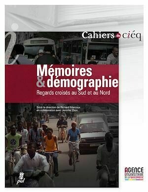 Mémoires et démographie - Richard Marcoux, Jennifer Dion - PUL Diffusion