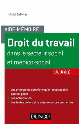 Aide-mémoire - Droit du travail dans le secteur social et médico-social