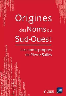 Origines des Noms du Sud-Ouest