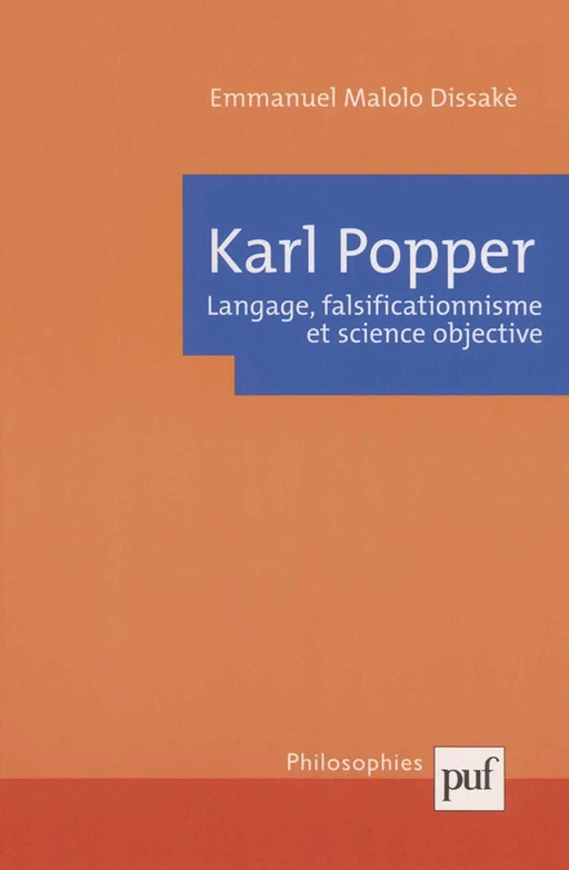 Karl Popper. Langage, falsificationnisme et science objective - Emmanuel Malolo-Dissaké - Humensis