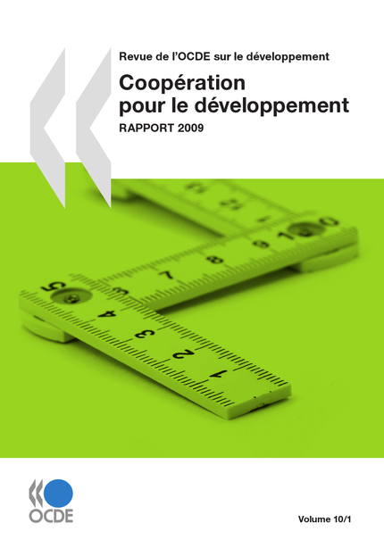 Coopération pour le développement : Rapport 2009 -  Collectif - OCDE / OECD