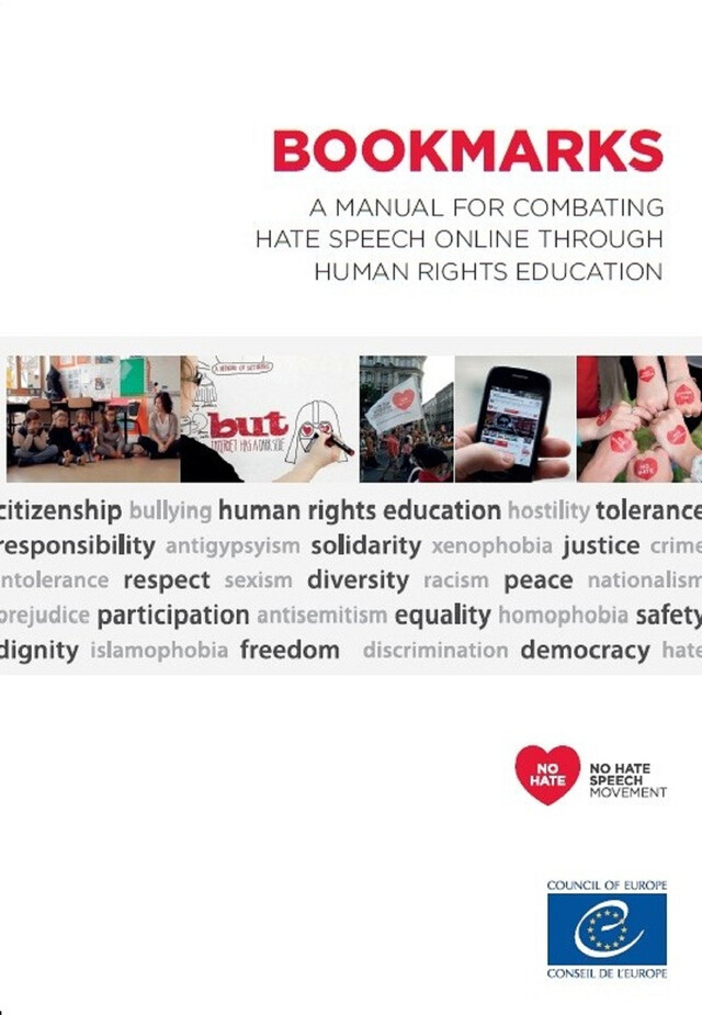 Bookmarks - A manual for combating hate speech online through human rights education -  Collectif - Conseil de l'Europe