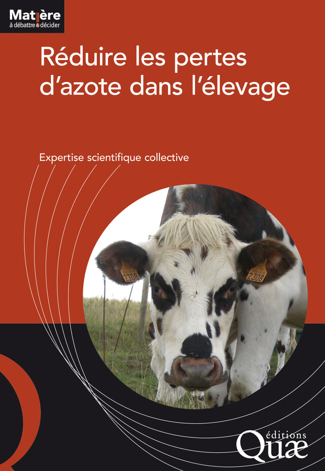 Réduire les pertes d'azote dans l'élevage - Expertise Scientifique Collective - Quæ