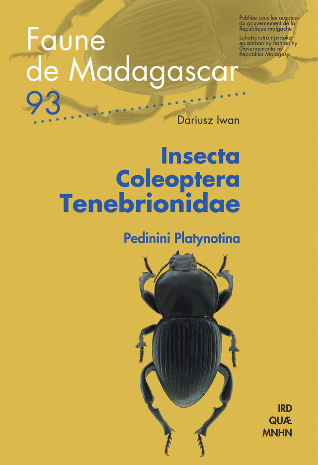 Insecta Coleoptera Tenebrionidae Pedinini Platynotina - Dariusz Iwan - Quæ