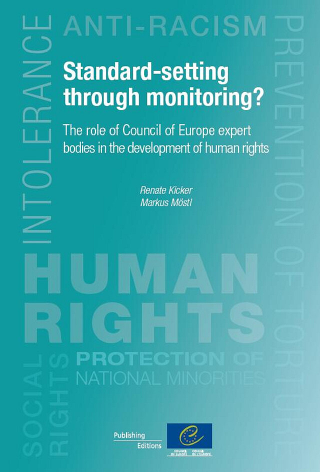 Standard-setting through monitoring? The role of Council of Europe expert bodies in the development of human rights -  Collectif - Conseil de l'Europe
