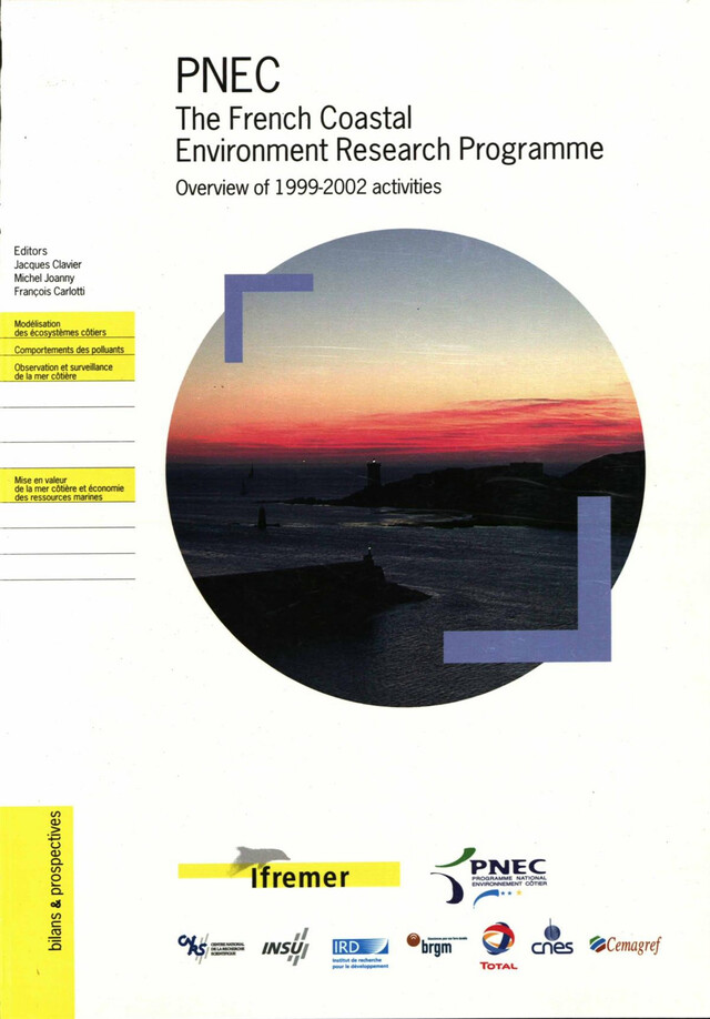 PNEC. The French Coastal Environmental Research Programme - Jacques Clavier, Michel Joanny, François Carlotti - Quæ