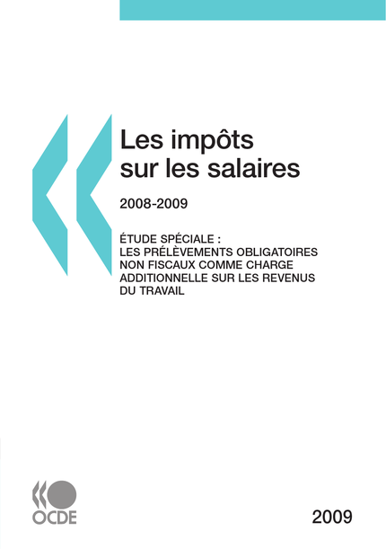 Les impôts sur les salaires 2009 -  Collectif - OCDE / OECD