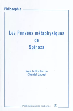 Les Pensées métaphysiques de Spinoza