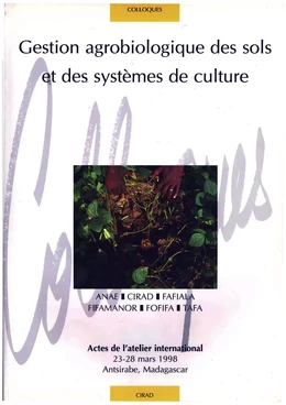 Gestion agrobiologique des sols et des systèmes de culture