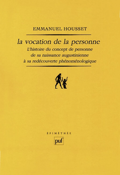 La vocation de la personne - Emmanuel Housset - Humensis