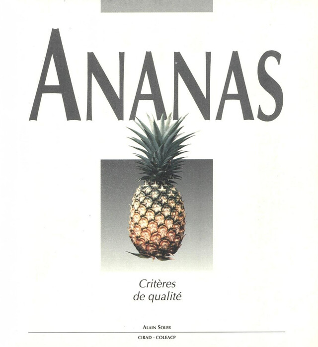 Ananas - Alain Soler - Quæ
