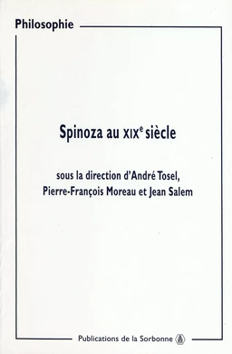 Spinoza au XIXe siècle