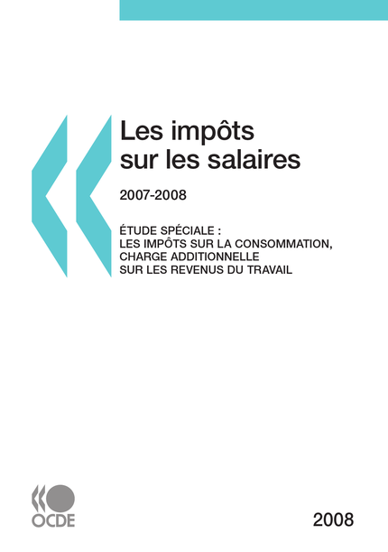 Les impôts sur les salaires 2008 -  Collectif - OCDE / OECD