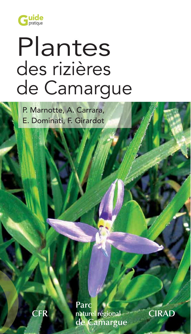 Plantes des rizières de Camargue - Pascal Marnotte, Alain Carrara, Estelle Dominati, Fanny Girardot - Quæ