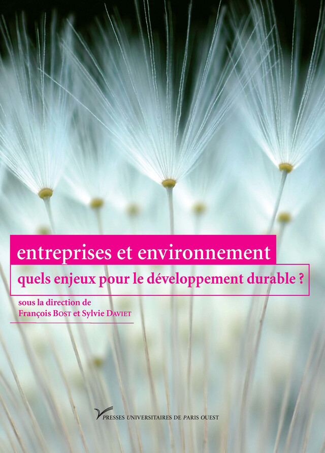 Entreprises et environnement : quels enjeux pour le développement durable ? -  - Presses universitaires de Paris Nanterre