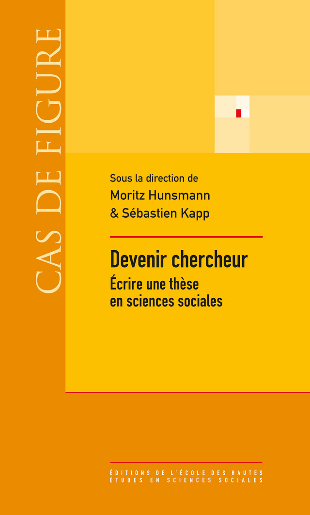 Devenir chercheur -  - Éditions de l’École des hautes études en sciences sociales