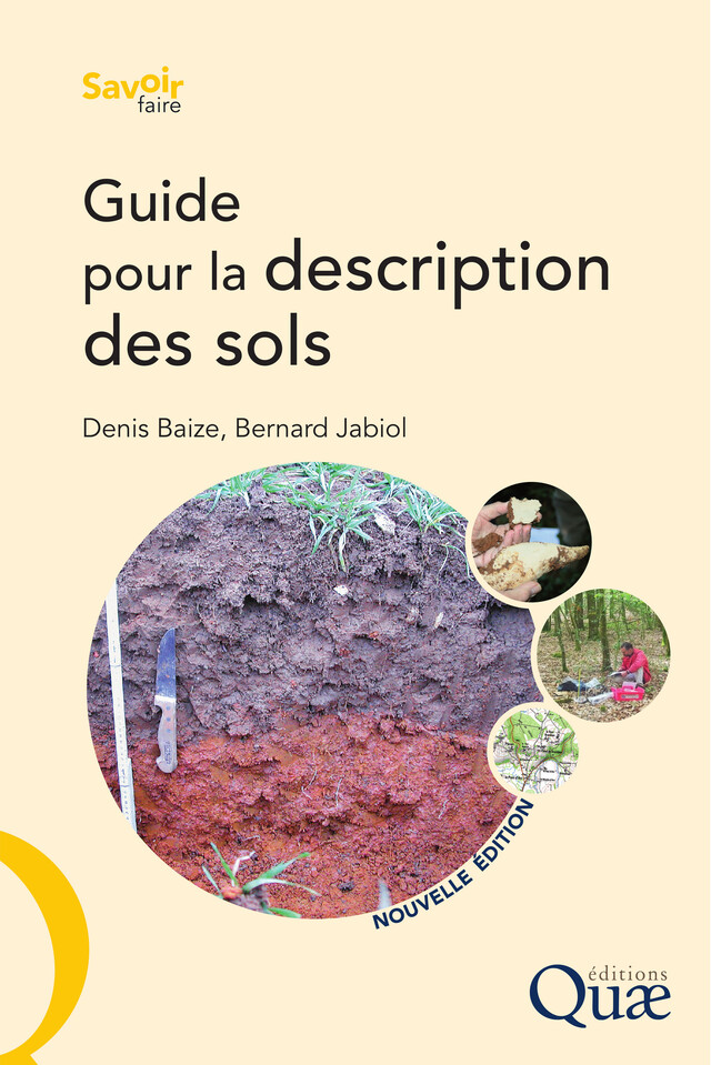 Guide pour la description des sols - Bernard Jabiol, Denis Baize - Quæ