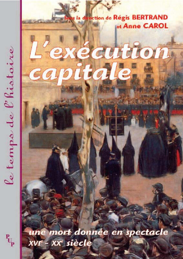 L'exécution capitale -  - Presses universitaires de Provence
