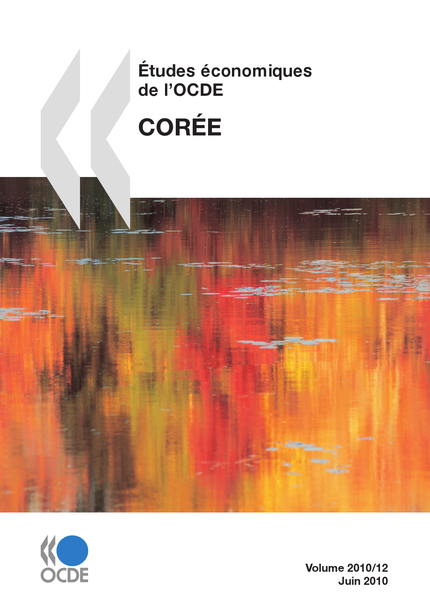 Études économiques de l'OCDE : Corée 2010 -  Collectif - OCDE / OECD