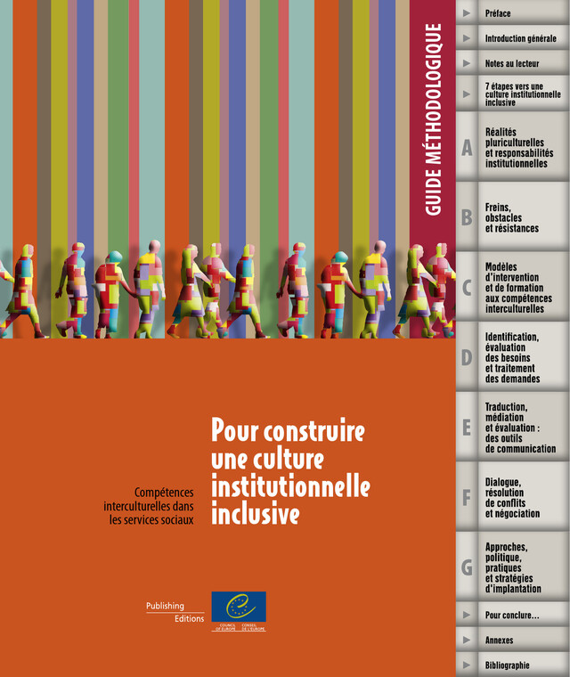 Pour construire une culture institutionnelle inclusive - Compétences interculturelles dans les services sociaux -  Collectif - Conseil de l'Europe