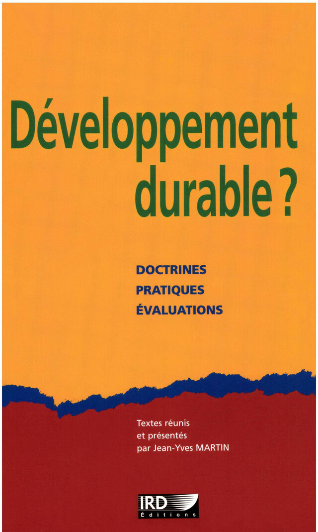 Développement durable ? -  - IRD Éditions