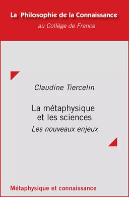 La métaphysique et les sciences