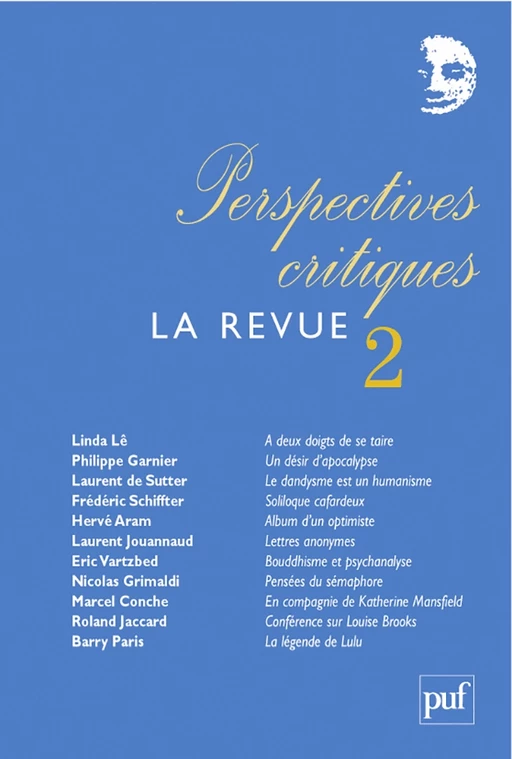 Perspectives critiques : la Revue 2 - Roland Jaccard - Humensis