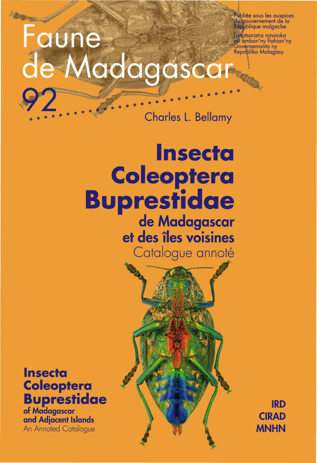Insecta Coleoptera Buprestidae de Madagascar et des îles voisines/Insecta Coleoptera Buprestidae of Madagascar and Adjacent Islands - Charles L. Bellamy - Quæ