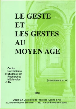 Le geste et les gestes au Moyen Âge