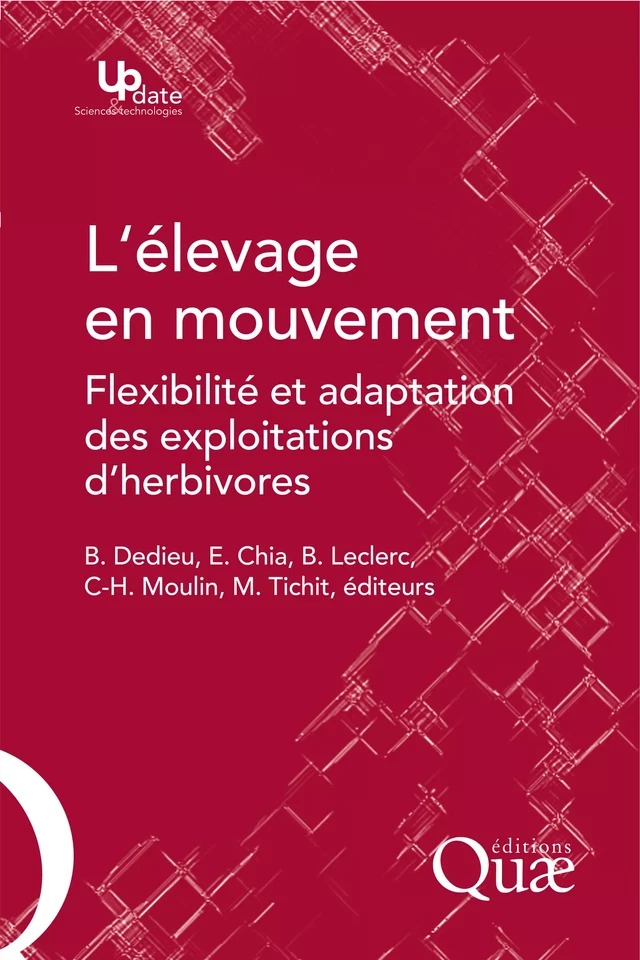 L'élevage en mouvement - Muriel Tichit, Charles-Henri Moulin, Benoît Dedieu, Eduardo Chia, Bernadette Leclerc - Quæ