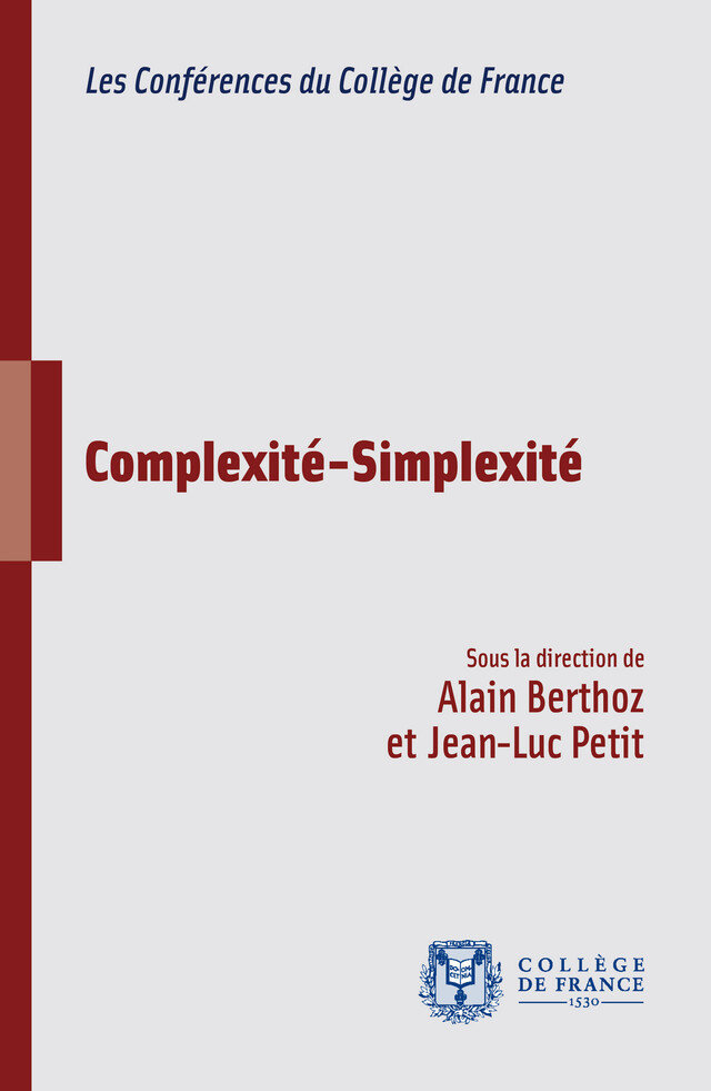Complexité-Simplexité -  - Collège de France