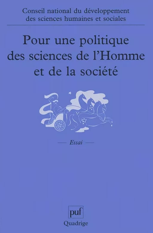 Pour une politique des sciences de l'Homme et de la société - Alain Supiot - Humensis