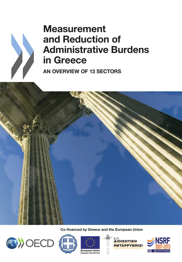 Measurement and Reduction of Administrative Burdens in Greece -  Collective - OCDE / OECD