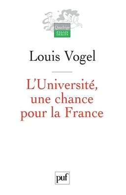 L'Université, une chance pour la France