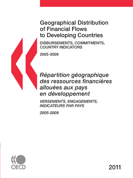 Répartition géographique des ressources financières allouées aux pays en développement 2011 -  Collective - OCDE / OECD