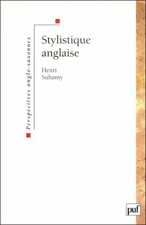 Stylistique anglaise - Henri Suhamy - Humensis