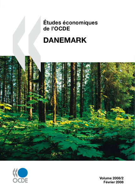 Études économiques de l'OCDE : Danemark 2008 -  Collectif - OCDE / OECD