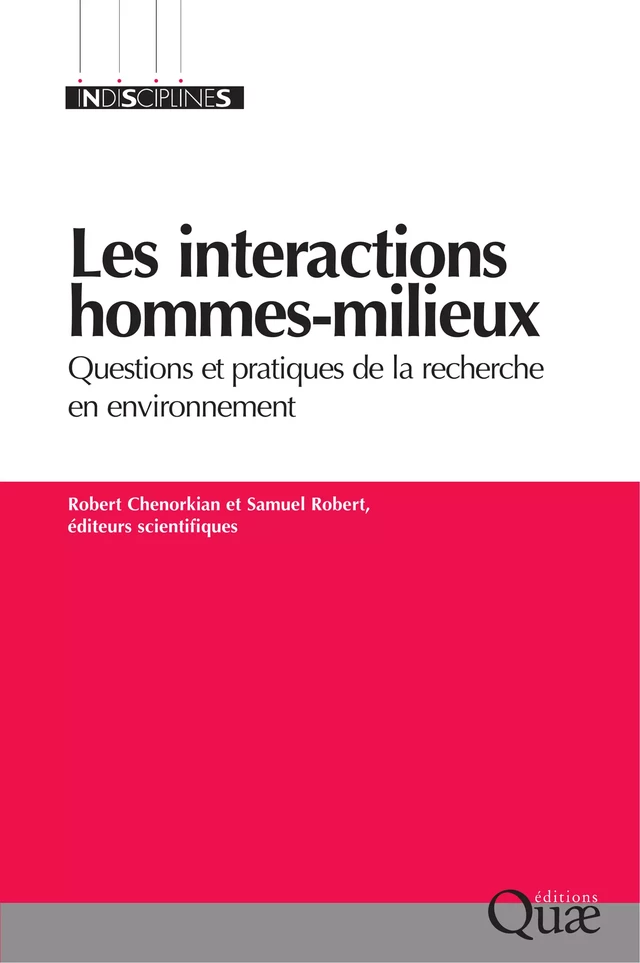 Les interactions hommes-milieux - Robert Chenorkian, Samuel Robert - Quæ