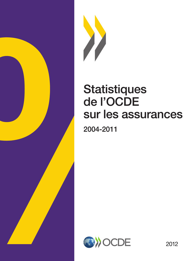 Statistiques de l'OCDE sur les assurances 2012 -  Collectif - OCDE / OECD