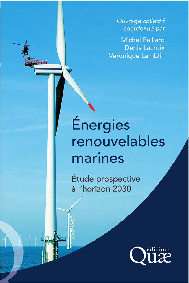 Energies renouvelables marines - Ouvrage Collectif, Michel Paillard, Denis Lacroix, Véronique Lamblin - Quæ