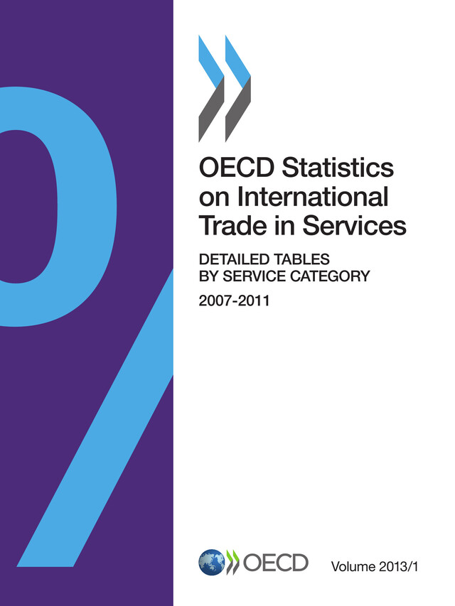 OECD Statistics on International Trade in Services, Volume 2013 Issue 1 -  Collective - OCDE / OECD