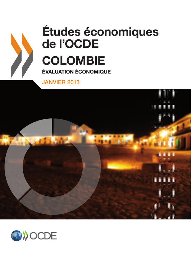 Études économiques de l'OCDE : Colombie 2013 -  Collectif - OCDE / OECD