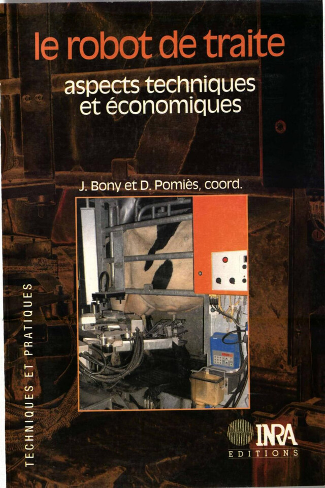 Le robot de traite - Jacques Bony, Dominique Pomiès - Quæ