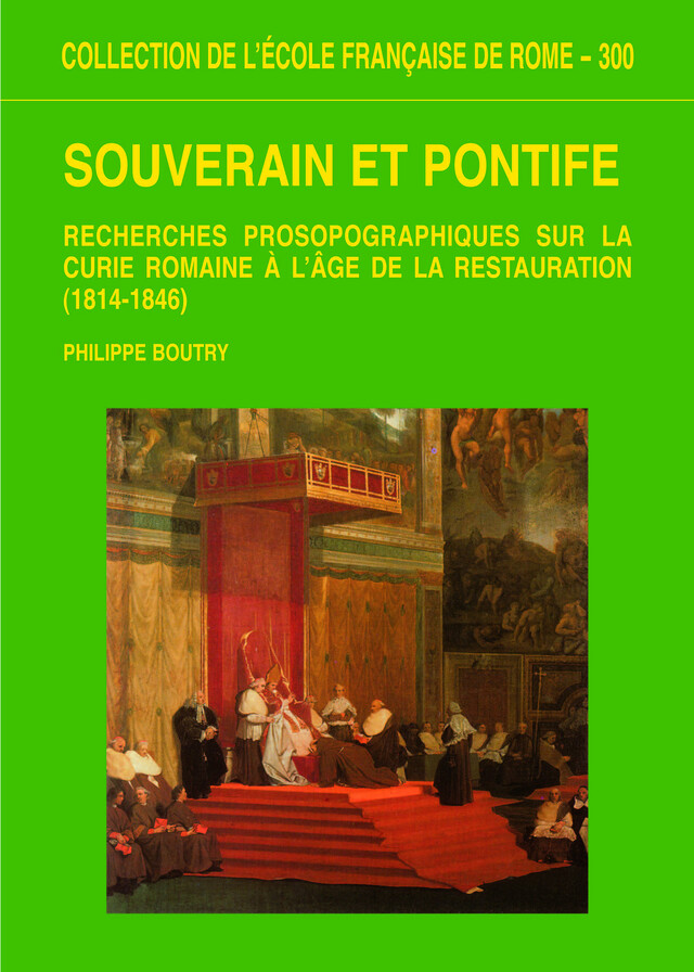 Souverain et pontife - Philippe Bountry - Publications de l’École française de Rome