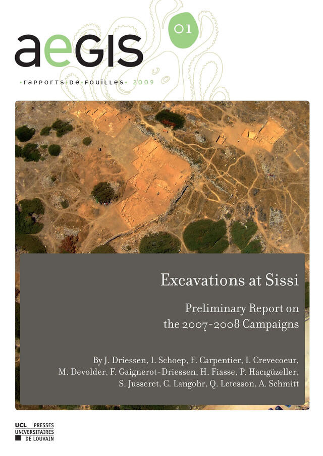 Excavations at Sissi -  - Presses universitaires de Louvain